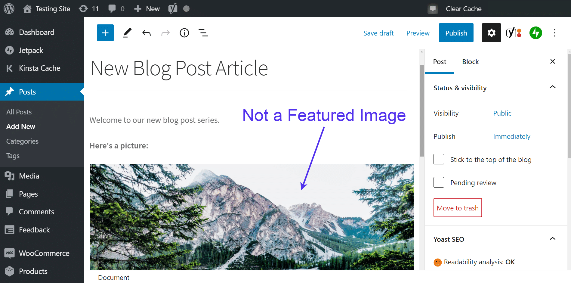 This is not a featured image