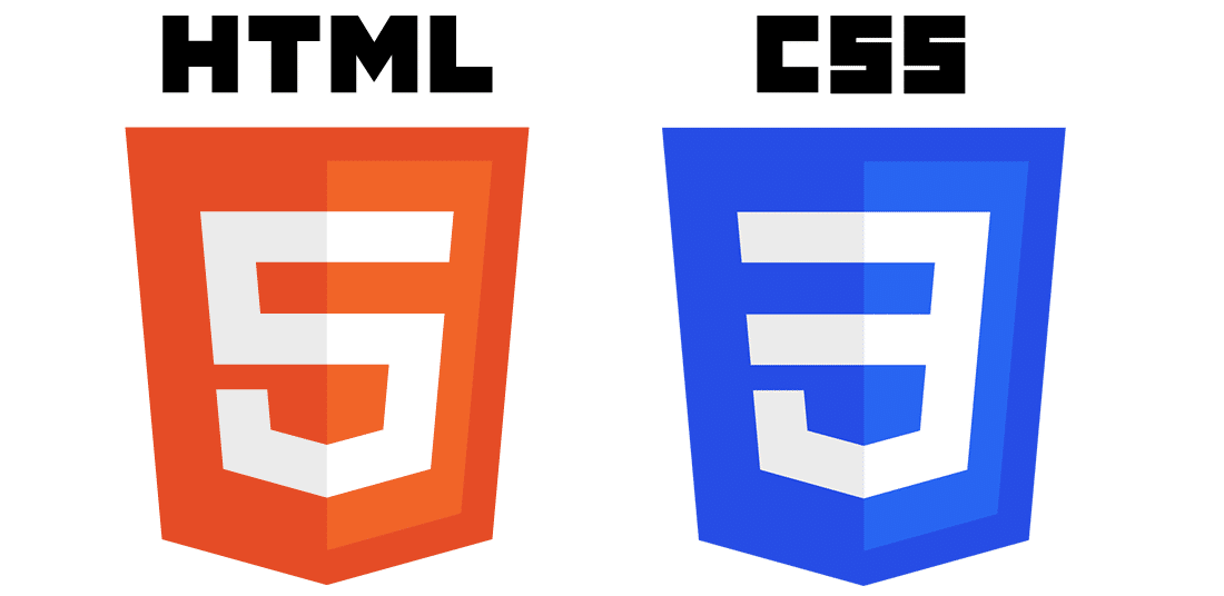 HTML5 and CSS3 logos
