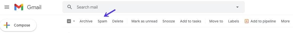 An arrow pointing to the 