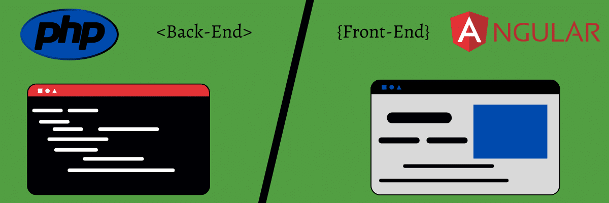 Comparingfrontend and backend for Angular and PHP
