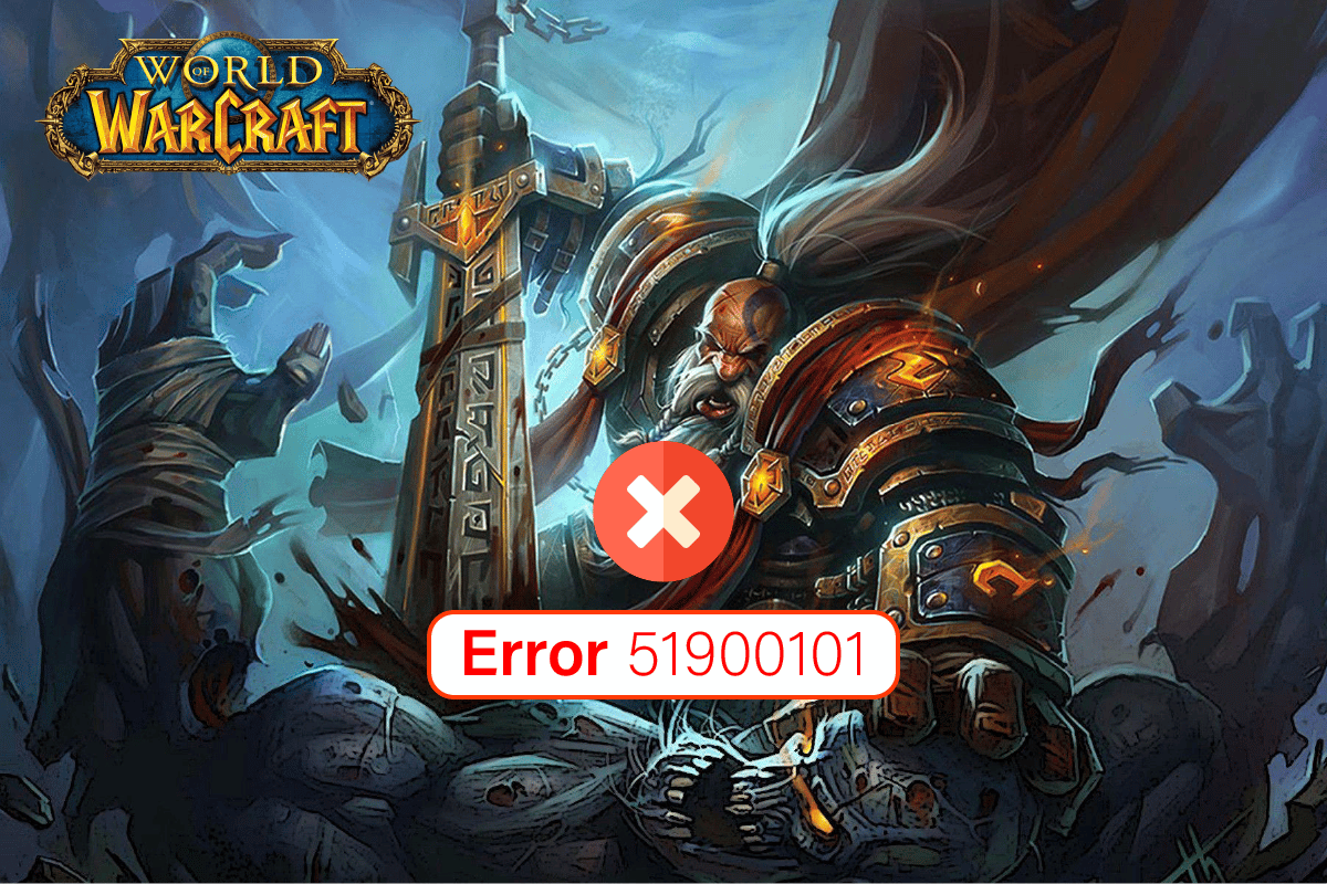 Fix World of Warcraft Error 51900101 in Windows 10