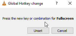 Use ctrl and Enter key for full screen 