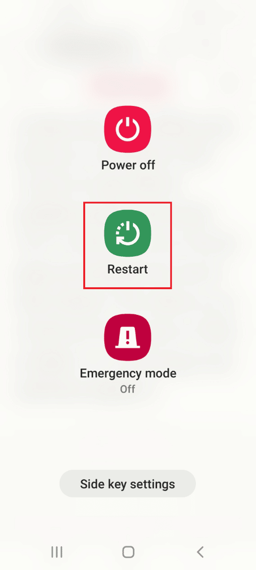 restart device