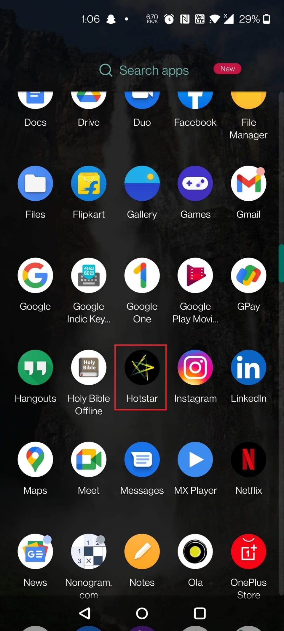 Open Hotstar App