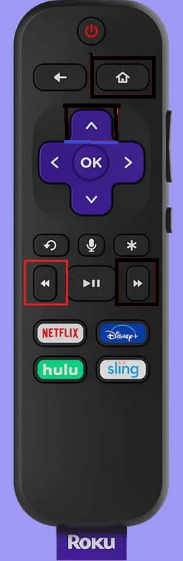 Press the Fast forward button 2 times to force a restart