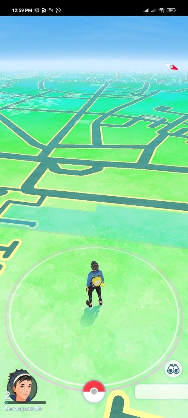 launch the Pokémon Go game 