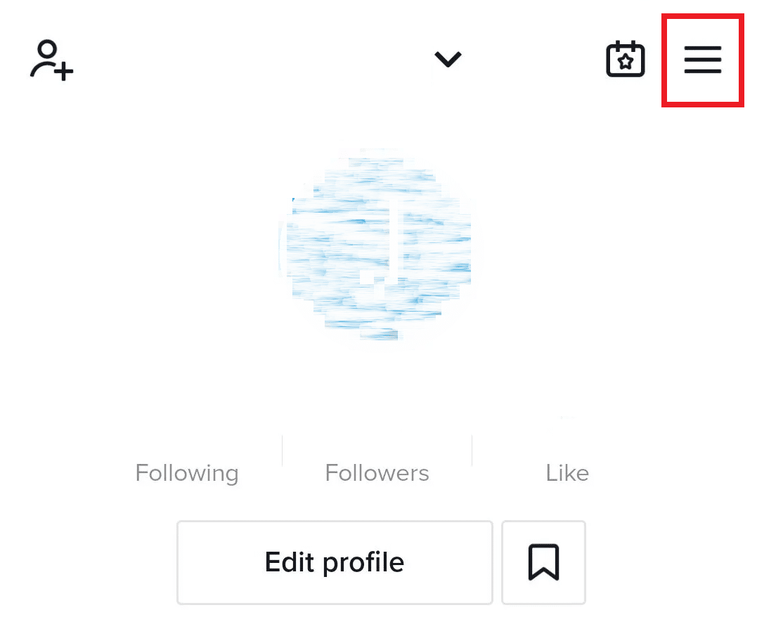 Tap the three-dashed icon from the top right corner