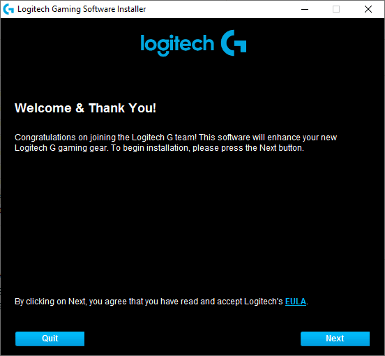 Go to My downloads and double click on the executable file to open it