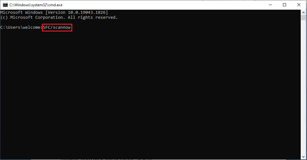 sfc scannow command. Fix Nvxdsync exe Error in Windows 10
