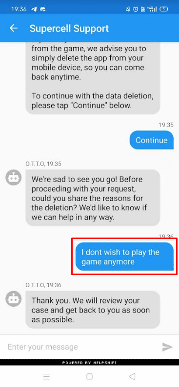 Give a reason for deletion | How to Restart without Resetting Clash of Clans