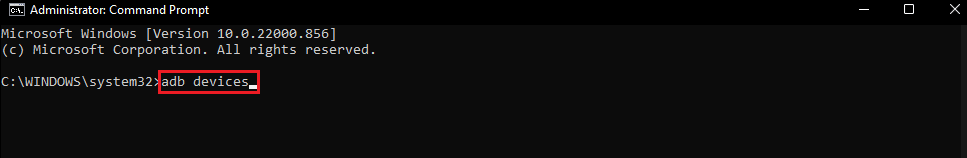 adb devices command. Fix Android USB File Transfer Not Working in Windows 10