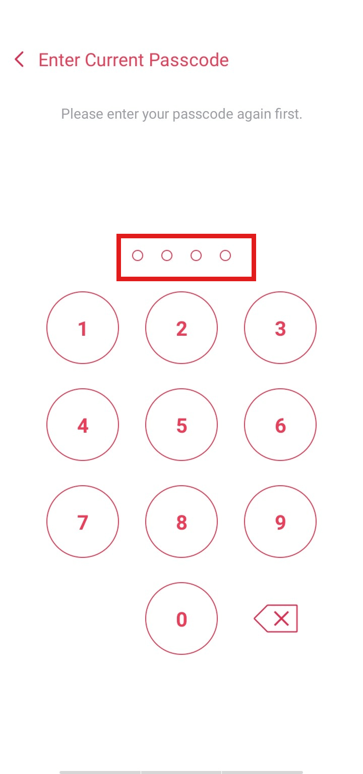 Enter Current Passcode. | How to Delete My Eyes Only on Snapchat