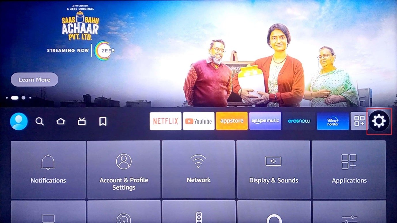 settings. how to improve Firestick performance