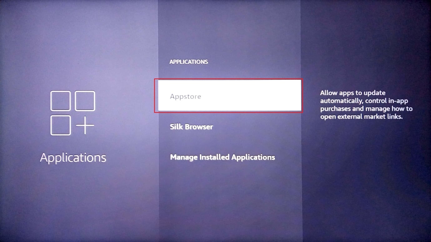 appstore. how to improve Firestick performance