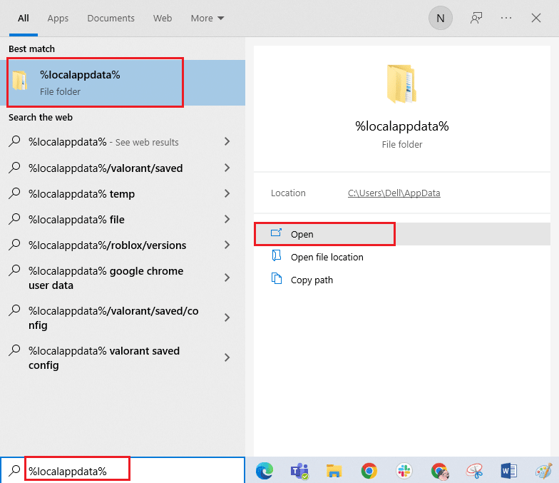 open AppData Local folder. Fix League of Legends There Was an Unexpected Error with the Login Session