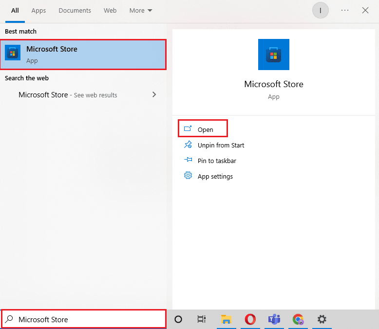 open Microsoft Store. Fix Unexpected Error on Netflix