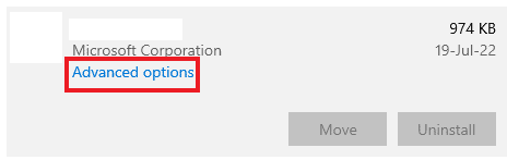 Select Advanced options. Fix Unexpected Error on Netflix