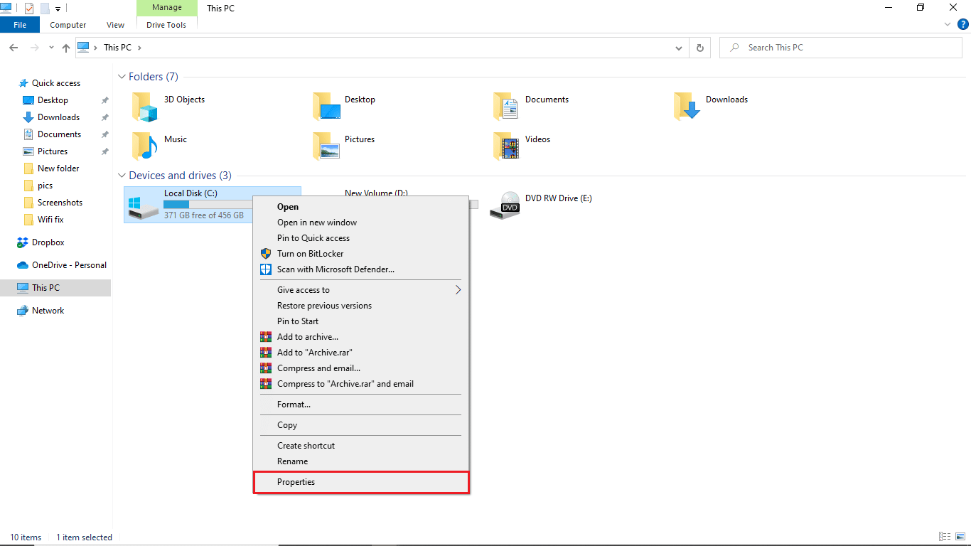 Click on Properties. Fix Driver IRQL Not Less or Equal Rtwlane Sys Error