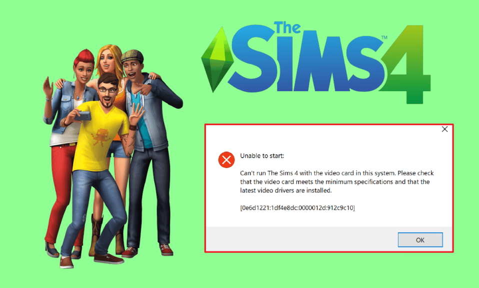 9 Ways to Fix Sims 4 Unable to Start Video Card