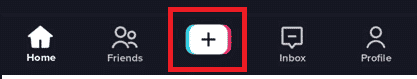tap on the Plus icon.