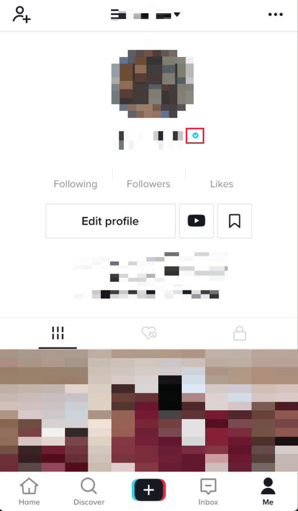 tiktok verified account