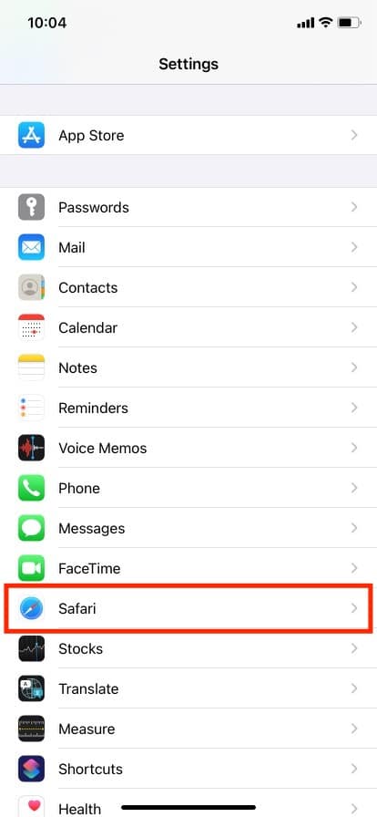 tap on safari. How to Turn Off Incognito Mode on iPhone