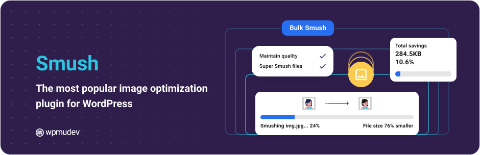 Smush plugin page