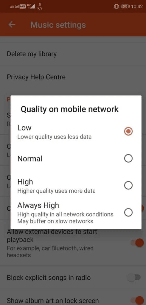 Select Low
