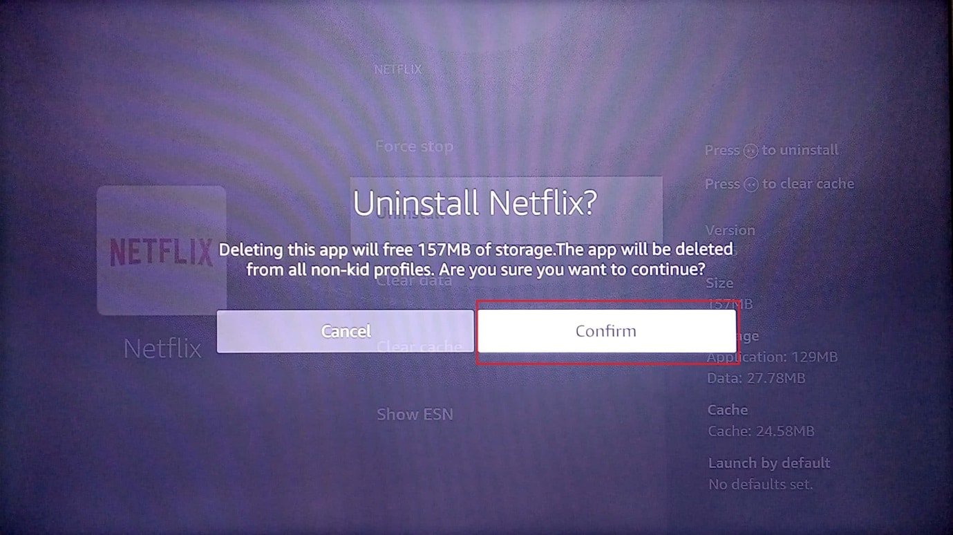 Press on confirm. Fix Amazon Fire Stick Slow Issue