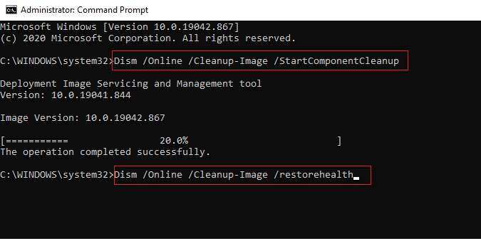 Run SFC and DISM command lines to repair system files. Fix Startupinfo exe System Error