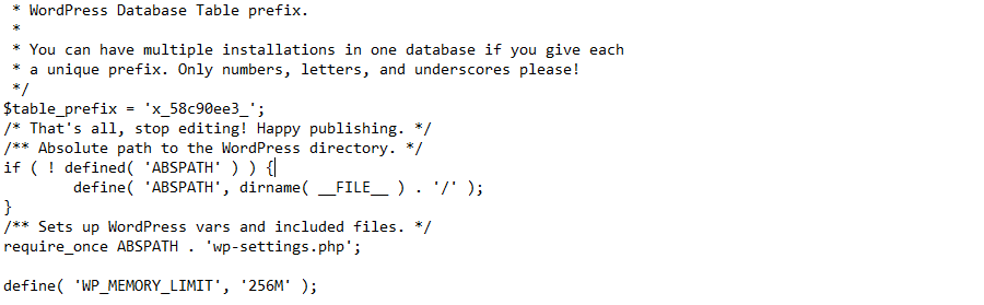 wp memory limit