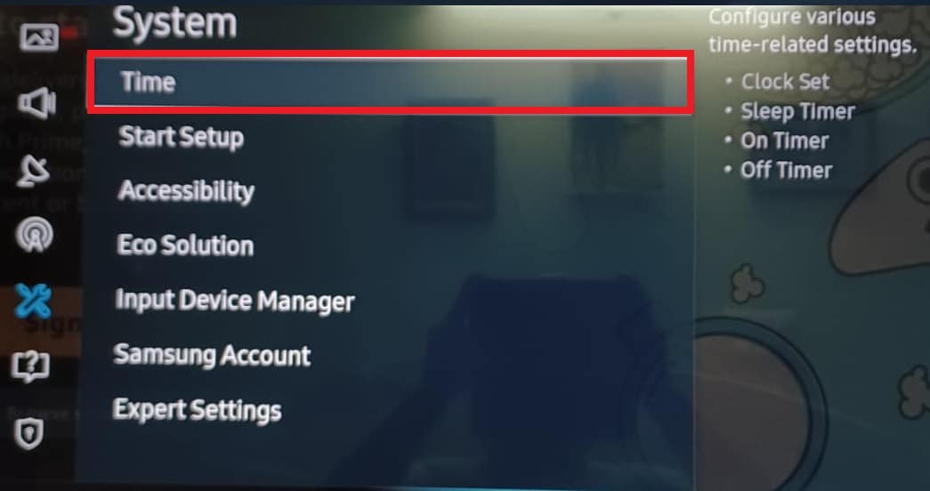 Settings System Time Samsung TV | smart TV won’t connect to Wi-Fi