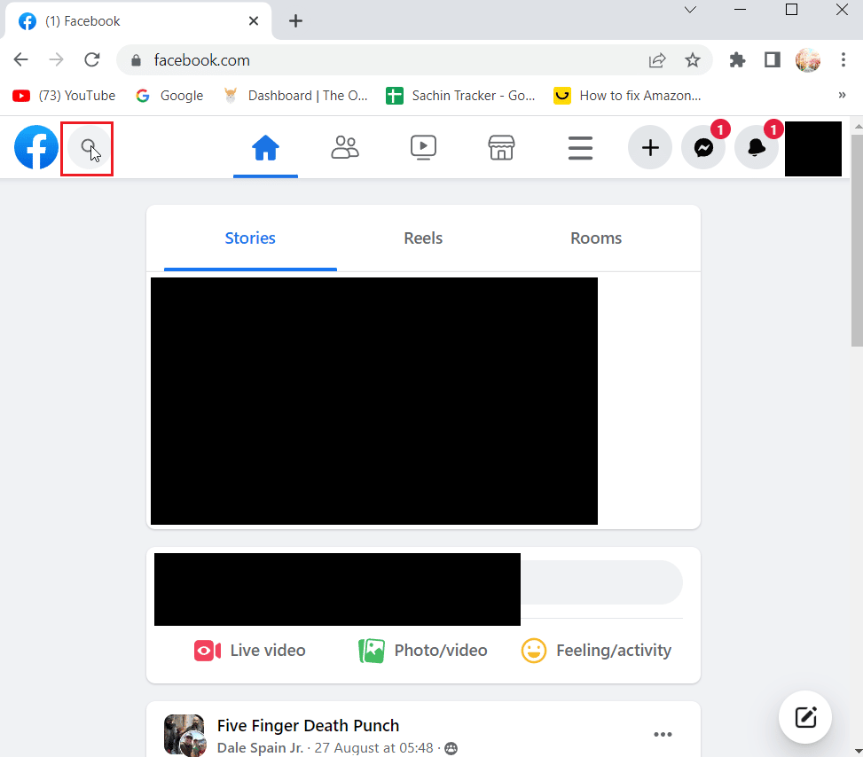 click on magnifying icon. How to Find Someone Free of Charge by Phone Number