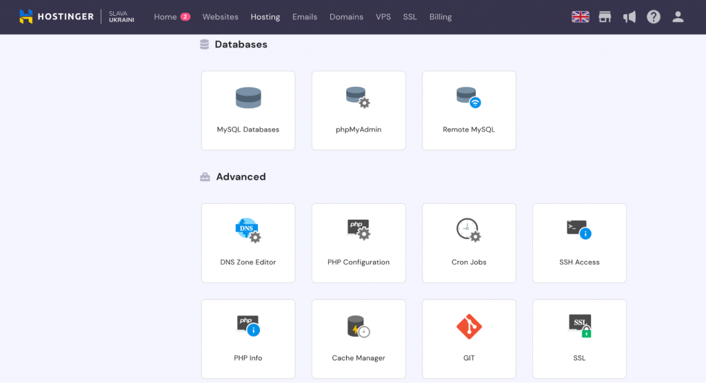 Accessing phpMyAdmin on hPanel