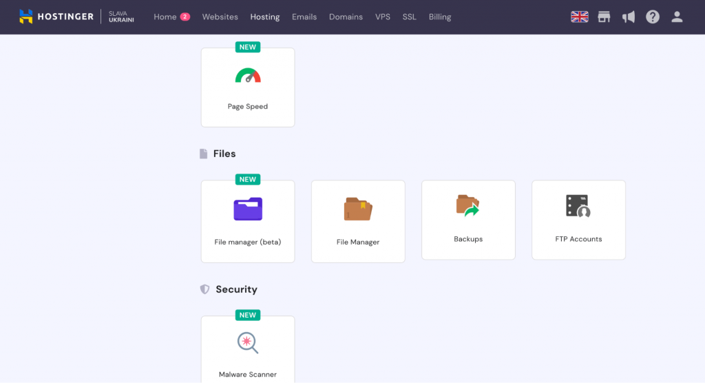 Accessing File Manager on hPanel