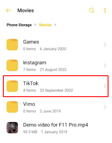 Look for TikTok and open it. | How to Combine Two TikTok Drafts