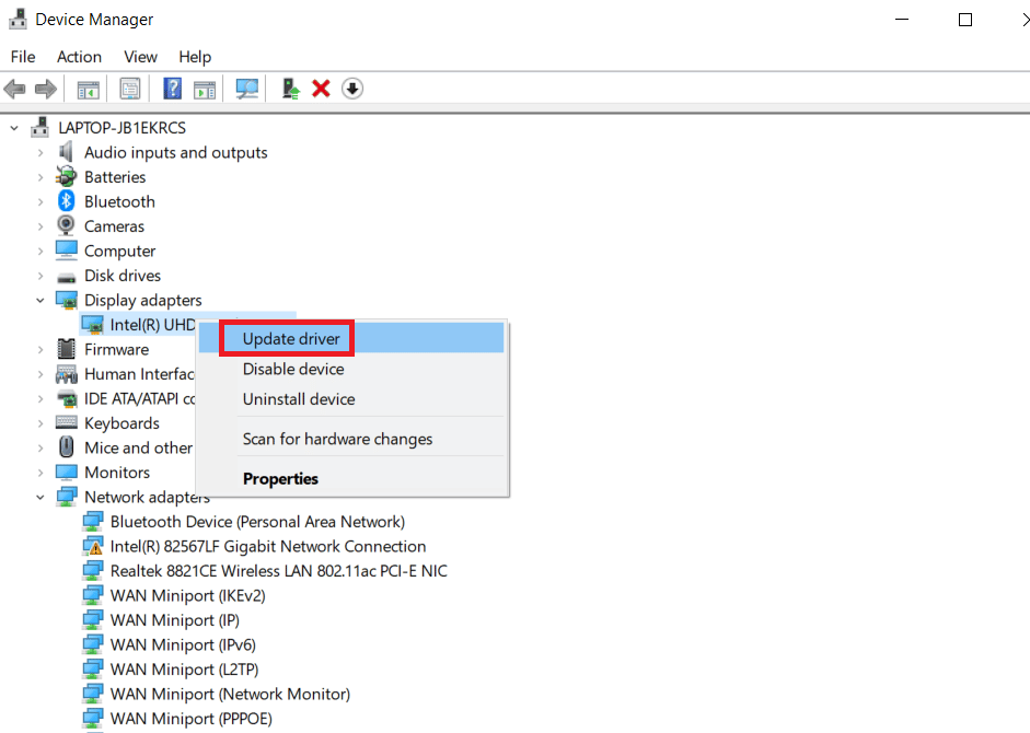 Update graphic driver. Fix Civ 5 keeps crashing on Windows 10
