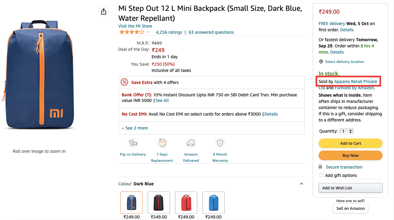 Click on the Seller name to know seller's ratings and reviews. What to do When Amazon Says Order Not Yet Shipped?