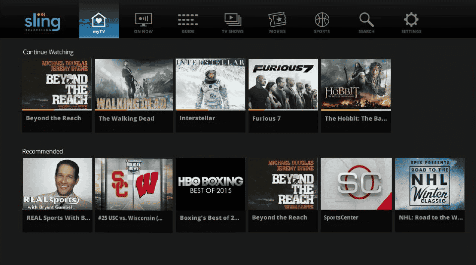 Sling TV app. Fix Sling TV Error 4 310
