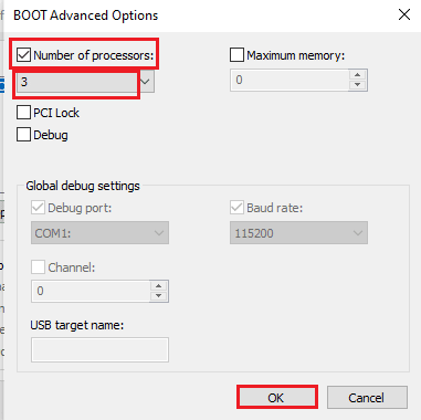 boot advanced options
