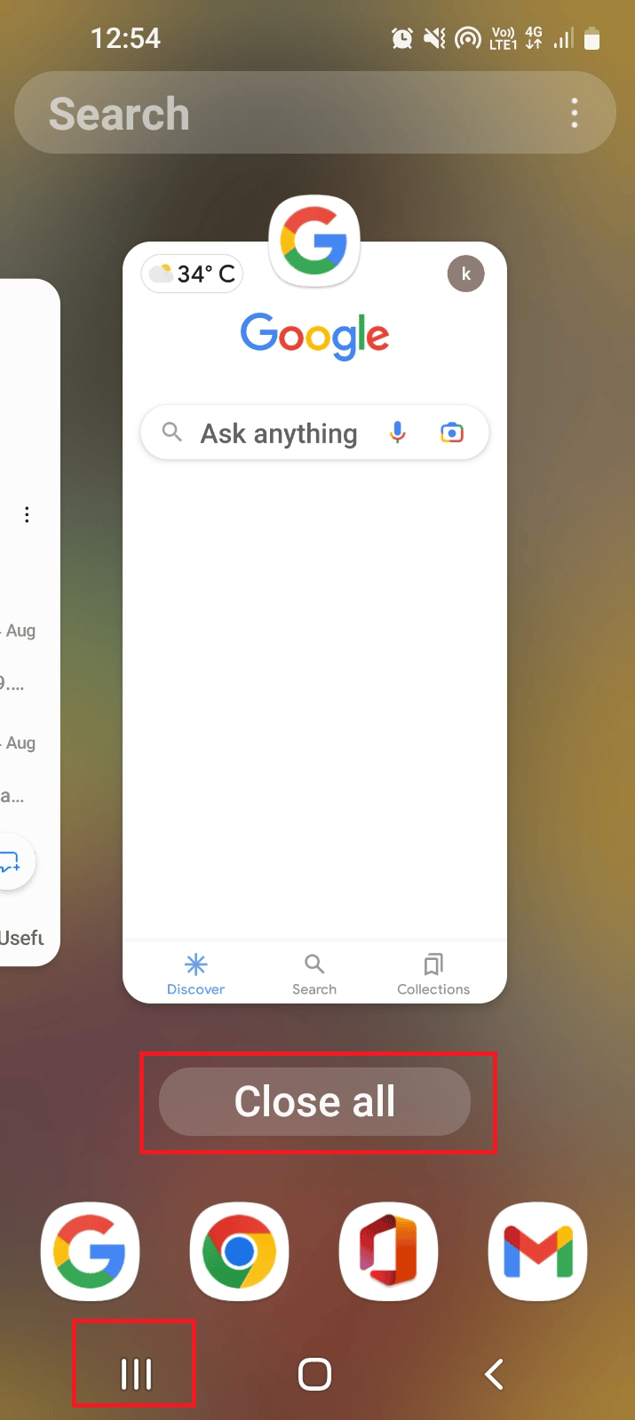 Close Background Apps
