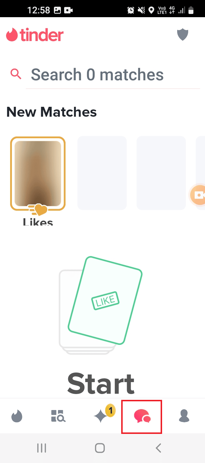 clear the searches in the search bar and scroll through the page to find the particular match. 