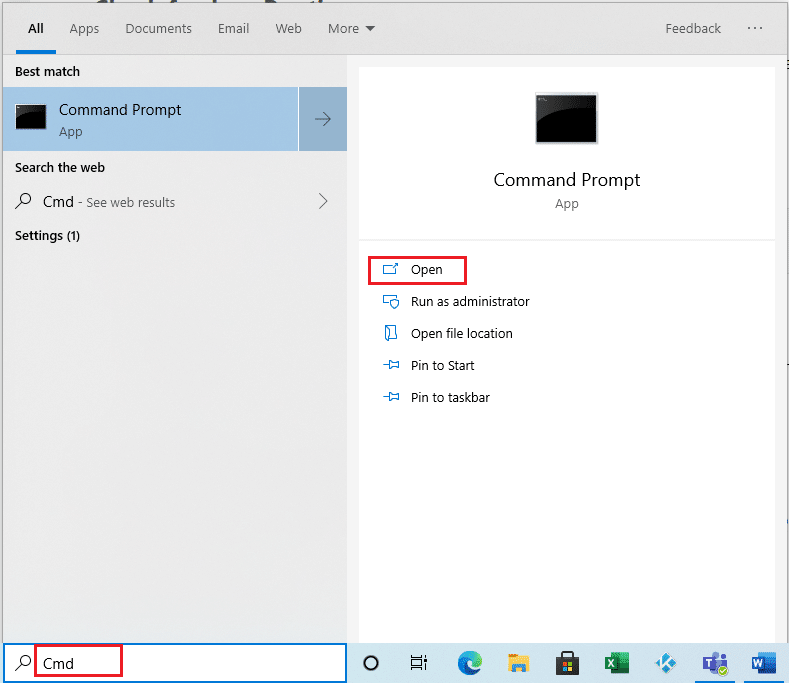 Launch Command Prompt