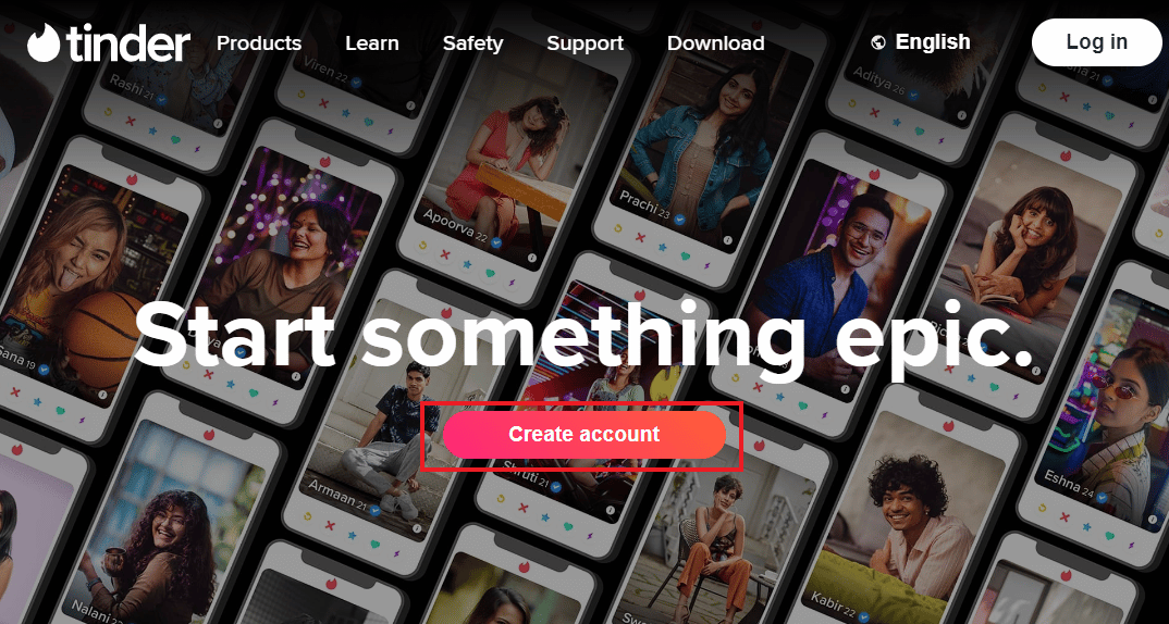 Click on Create account. How to Find Out If Someone Has a Tinder Profile
