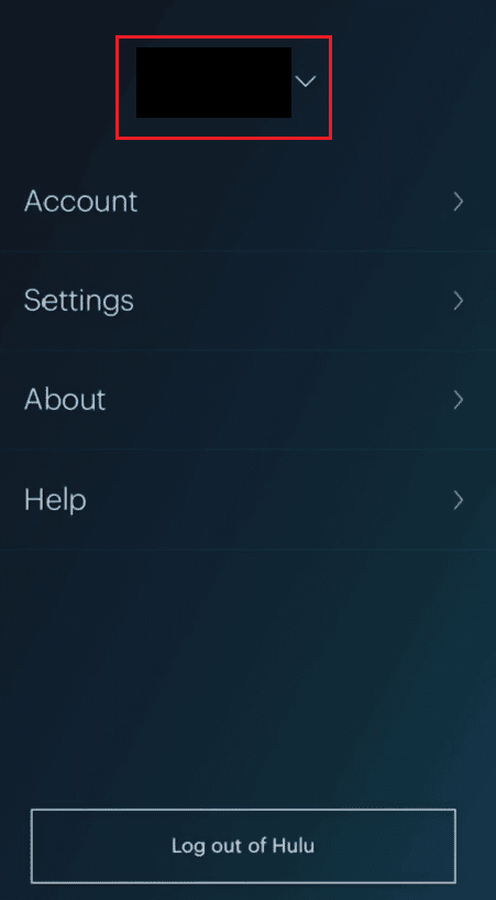 Tap on the Profile name to expand it