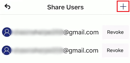 Tap on the plus icon at the top-right corner of the screen