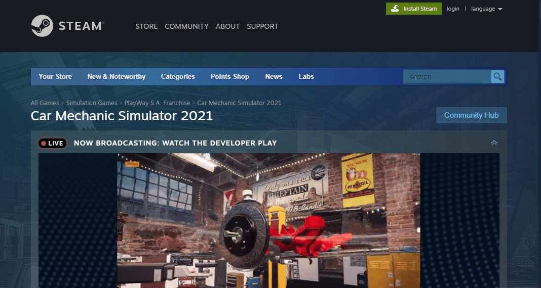 Car Mechanic Simulator 2021