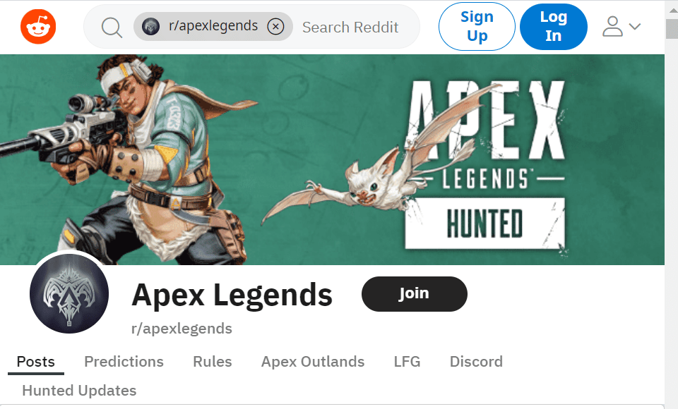 Follow the Communities on Reddit