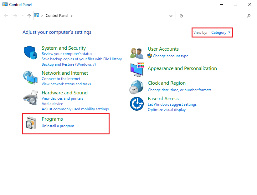 Under programs, select uninstall a program. Fix NVIDIA Geforce Experience C++ Runtime Error