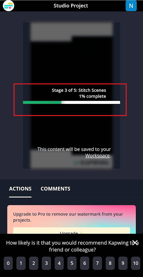 Wait till the Export process gets completed | How to Duet on TikTok with a Saved Video